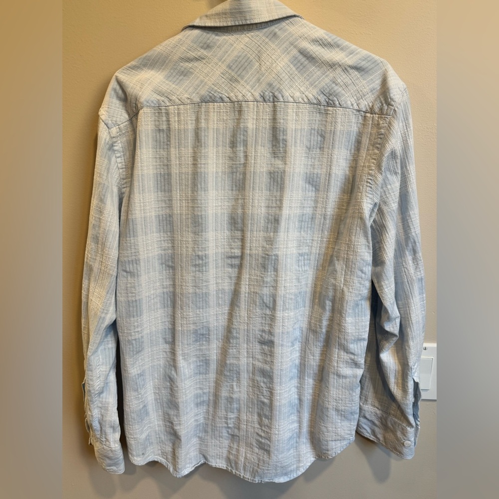 Pronto Uomo Blue button down men’s shirt - Picture 2 of 3